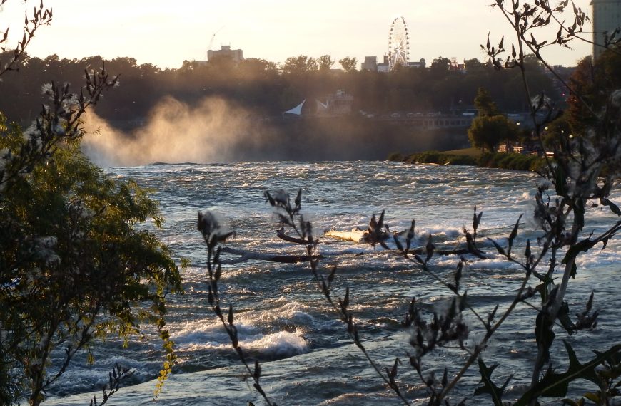 Evening Sun on the Niagara River