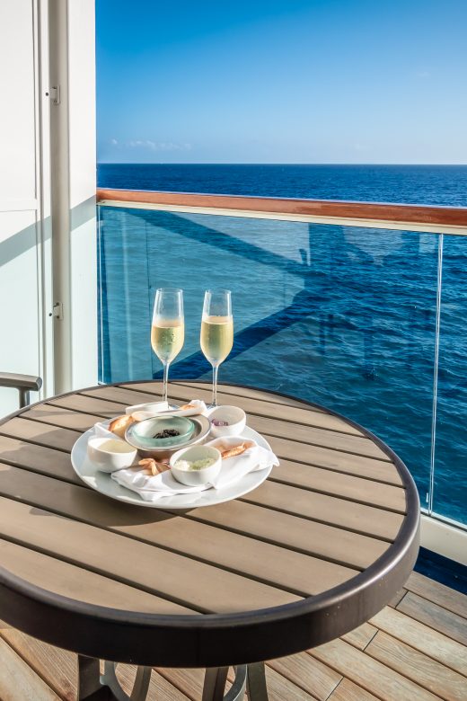 Cruise ship Balcony